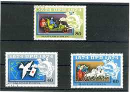 - HONGRIE 1974 . TIMBRES SUR L'UPU . - UPU (Union Postale Universelle)