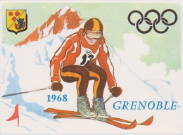 JEUX  OLYMPIQUES DE GRENOBLE 1968 : Réedition Pour Les 20 Ans Des Jeux - Giochi Olimpici