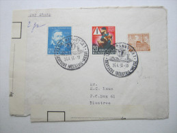 1953  , Brief Nach Rhodesien Mit Postöffnung - Brieven En Documenten