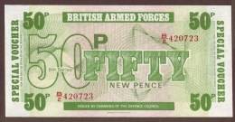 GB BAF 50 NEW PENCE (1972) Alpha B2  "6th Series" - Fuerzas Armadas Británicas & Recibos Especiales