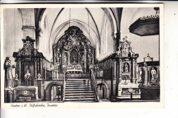 4426 VREDEN, Stiftskirche, Innenansicht, 1954 - Vreden