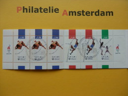 Israel 1996, OLYMPICS ATLANTA: Mi 1397-99, Type II,  (BK) - Cuadernillos