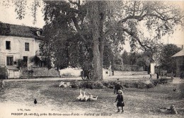 PISCOP PRES SAINT-BRICE-SOUS-FORET FERME DE BLEMUR ENFANTS OIES - Pontcelles