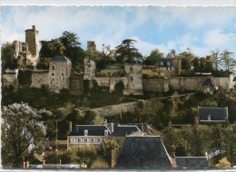 CPSM 41 VENDOME DOMINANT LA VILLE LES RUINES DU CHATEAU DES COMTES DE VENDOME   Grand Format 15 X 10,5 - Vendome