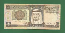 Saudi Arabia / Arabie Saoudite - 1 Riyal / SAR Banknote -  NO DATE (1984) - Used As Per Scan - Saoedi-Arabië