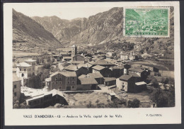 ANDORRE -  CARTE MAXIMUM  ANDORRE LA VIEILLE  - ED. V. CLAVEROL - - Maximumkarten (MC)