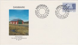 SEA RESCUE SAUVETAGE EN MER  RESCATE MARINO DENMARK DANMARK DÄNEMARK 1983 FDC MI 787 Slania - Maritime