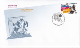 Canada FDC Scott #2161 51c 2006 World Lacrosse Championships - 2001-2010