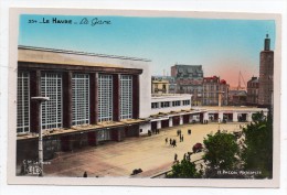 Cpsm 76 - Le Havre - La Gare - (9x14 Cm) - Gare