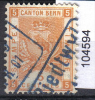 Steuermarke Bern 5 Centimes - Revenue Stamps