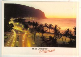 Ile De La Reunion  Saint Denis By Night  Coucher De Soleil   Chef-lieu   TBE - Saint Denis