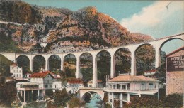 LES GORGES DU LOUP (Alpes Maritimes) - Le Viaduc - Colorisée - Autres & Non Classés