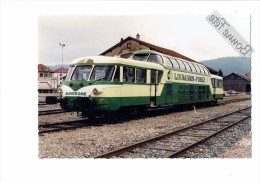 Cpm - 25 - MORTEAU - Doubs - 1997 - AUTORAIL X 4208 - CENEVOL - LIVRADOIS-FOREZ -  TRAIN GARE / Clermont-Ferrand * Nimes - Other Municipalities
