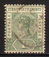 STRAITS SETTLEMENTS - 1892/01 YT 65 USED - Straits Settlements