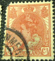 Netherlands 1898 Queen Wilhelmina 5c - Used - Oblitérés