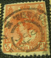 Netherlands 1898 Queen Wilhelmina 5c - Used - Oblitérés