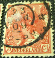 Netherlands 1898 Queen Wilhelmina 5c - Used - Oblitérés