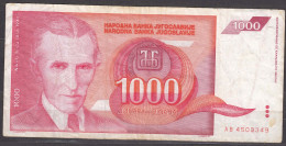 Yugoslavia Banknote, For Catalogue Number And Condition, See Scan! - Yugoslavia