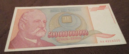 Yugoslavia Banknote, For Catalogue Number And Condition, See Scan! - Yugoslavia