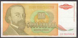 Yugoslavia Banknote, For Catalogue Number And Condition, See Scan! - Jugoslawien