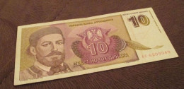 Yugoslavia Banknote, For Catalogue Number And Condition, See Scan! - Jugoslawien