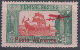 Tunisia 1927 Airmail Yvert#6 Mint Hinged - Unused Stamps