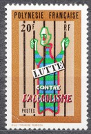 French Polynesia 1972 Yvert#92 Folded, Mint Never Hinged - Nuovi