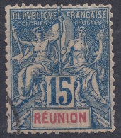 Reunion 1892 Yvert#37 Used - Oblitérés