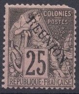 Reunion 1881 Yvert#24 Mint Hinged - Unused Stamps