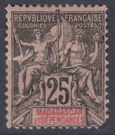 Madagascar 1896 Yvert#35 Mint Hinged - Ungebraucht