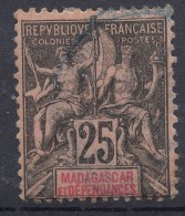 Madagascar 1896 Yvert#35 Used - Usati