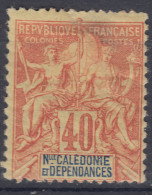 New Caledonia 1892 Yvert#50 Mint Hinged - Nuovi