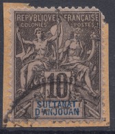 Anjouan 1892 Yvert#5 Used - Used Stamps