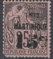 Martinique 1892 Yvert#28 Mint Hinged - Ungebraucht