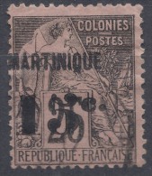 Martinique 1888 Yvert#17 Used - Gebruikt