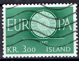 ICELAND  # STAMPS FROM YEAR 1960    STANLEY GIBBON 375 - Oblitérés