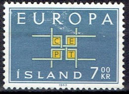 ICELAND  # STAMPS FROM YEAR 1963    STANLEY GIBBON 405 - Usati