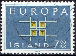 ICELAND  # STAMPS FROM YEAR 1963    STANLEY GIBBON 405 - Gebraucht
