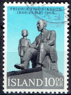 ICELAND  # STAMPS FROM YEAR 1968   STANLEY GIBBON 452 - Gebraucht