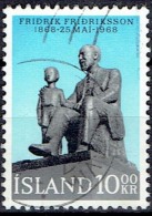 ICELAND  # STAMPS FROM YEAR 1968   STANLEY GIBBON 452 - Gebraucht