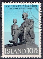 ICELAND  # STAMPS FROM YEAR 1968   STANLEY GIBBON 452 - Usati