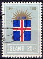 ICELAND  # STAMPS FROM YEAR 1969   STANLEY GIBBON 461 - Used Stamps