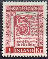 ICELAND  # STAMPS FROM YEAR 1953  STANLEY GIBBON 321 - Used Stamps