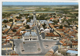 NEUVILLE De POITOU. -  Vue Générale. CPM Dentelée - Neuville En Poitou