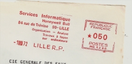 Service, Ordinateur, "Honeywell Bull" - EMA  Havas -'nveloppe Entière , (P110) - Informática