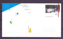 Australia - Winter Olympics And Paralympics Lillehammer 1994  (RM7008) - Winter 1994: Lillehammer