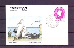 New Zealand -  Royal Albatross - Stampex 87 - Dunedin 27/8/1987  (RM7287) - Albatros