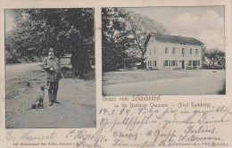 AK Gruss Schänkhübel Gasthof Rossendorf Bautzener Strasse Bei Dresden Radeberg Wilschdorf Grosserkmannsdorf Stempel - Grossharthau