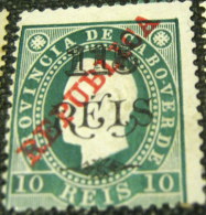 Cape Verde 1915 Carlos 10r Overprint 115r - Mint - Kap Verde