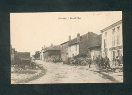 Chambley (54) - Grande Rue ( Animée Café Du Commerce Ed. Dieudonné) - Chambley Bussieres